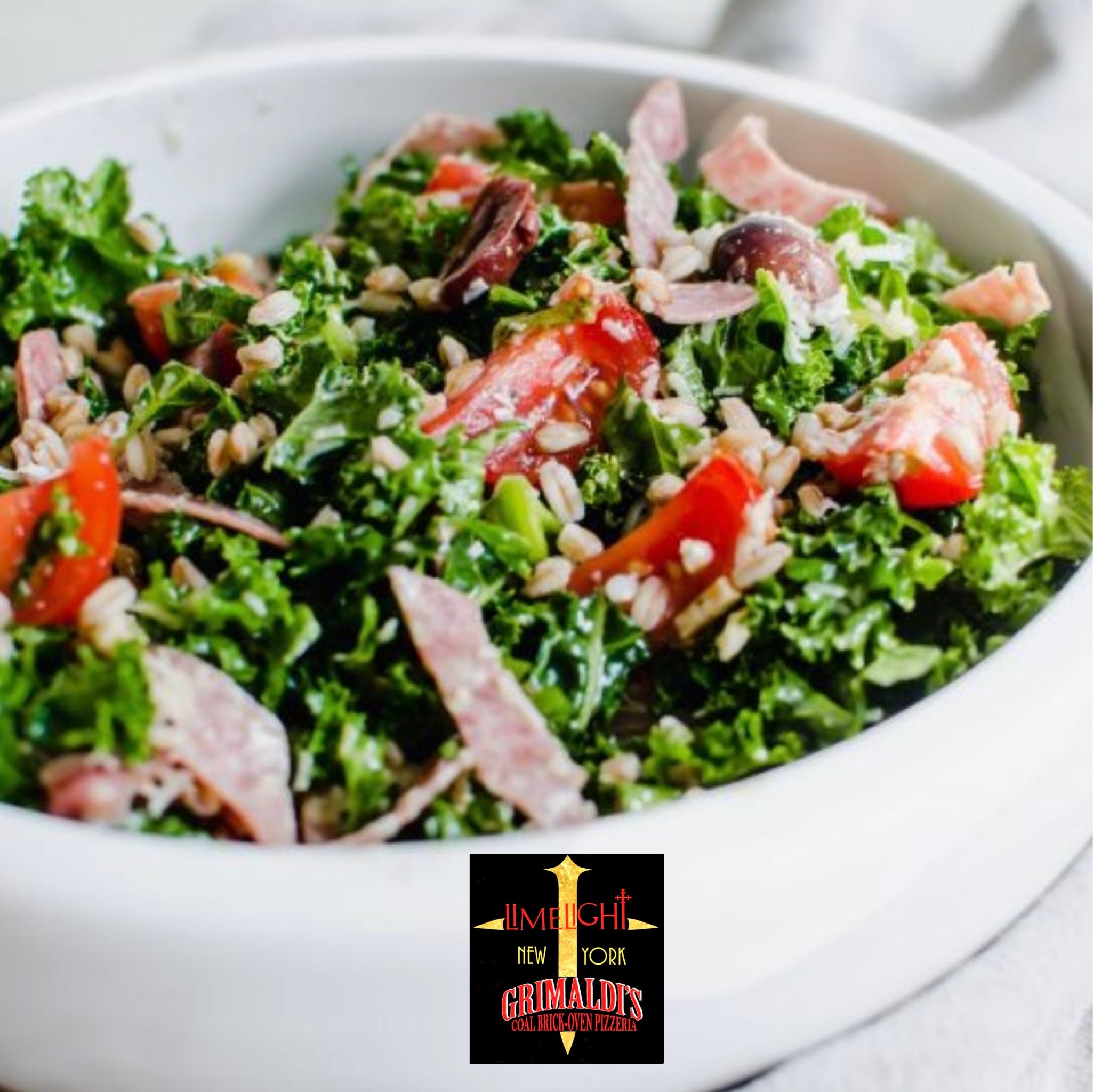 Order Kale Chopped Salad - Small food online from 125th Pizza Of Harlem store, Harlem on bringmethat.com