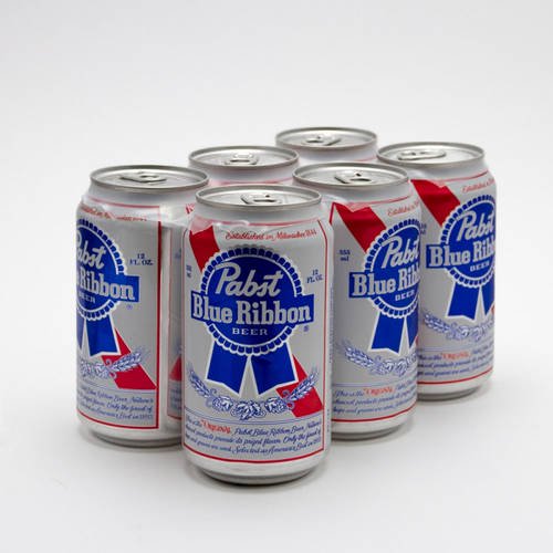 Order Pabst Blue Ribbon (PBR) 12oz cans - 6 pack food online from Cactus Food Mart store, Scottsdale on bringmethat.com