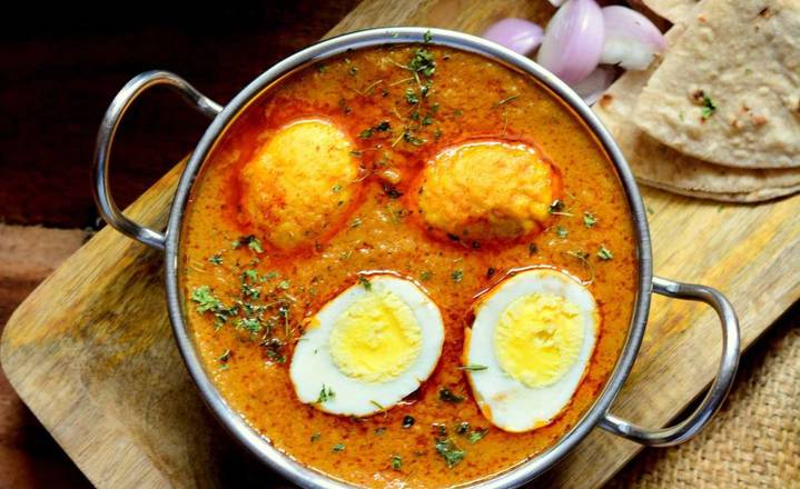 Order Egg Kadai Masala food online from Bawarchi Biryani store, Franklin on bringmethat.com