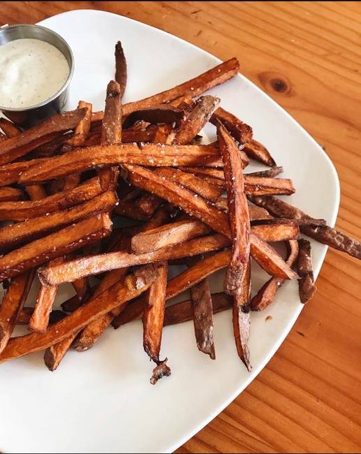 Order Hand Cut Sweet Potato Fries food online from The Corner store, Boulder on bringmethat.com