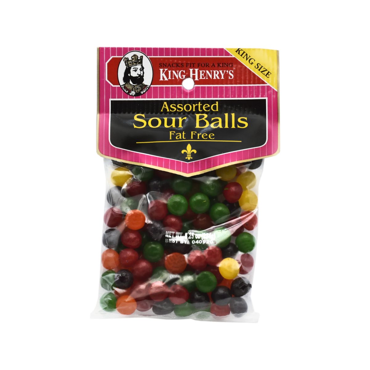 Order King Henrys Assorted Sour Balls food online from Friends Liquor store, San Francisco on bringmethat.com