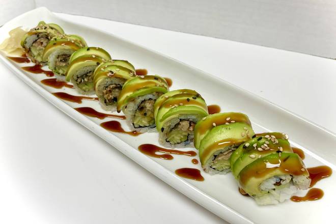 Order Dragon Roll food online from Ichiban Ramen Sushi store, Homer Glen on bringmethat.com