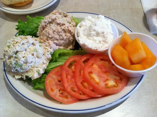 Order Chicken Salad Platter food online from Sutton cafe store, New York on bringmethat.com