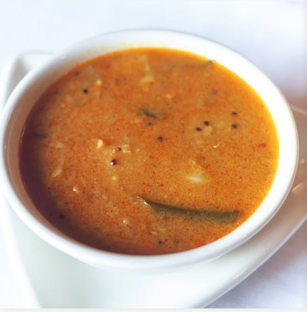 Order 2. Sambar Soup food online from Woodlands Indian Cuisine store, Nashville on bringmethat.com