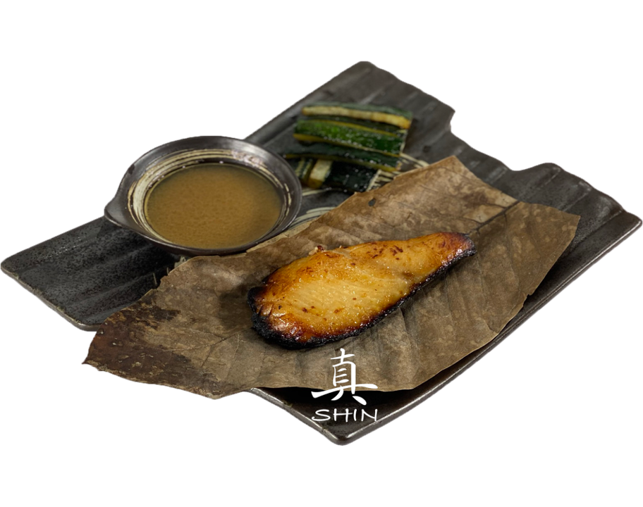 Order Black Cod Entree food online from Shin ramen store, Los Angeles on bringmethat.com