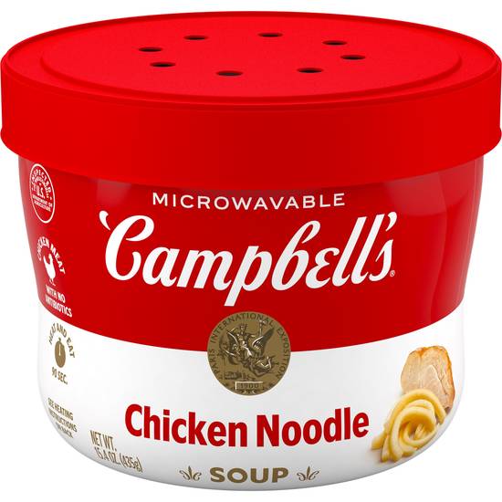 Order Campbell's Chicken Noodle Soup, 15.4 Oz Microwavable Bowl food online from Cvs store, CORDELE on bringmethat.com