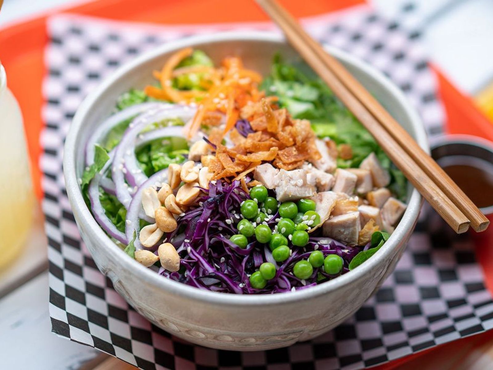 Order Chinese Chicken Salad food online from Cheebo store, Culver City on bringmethat.com