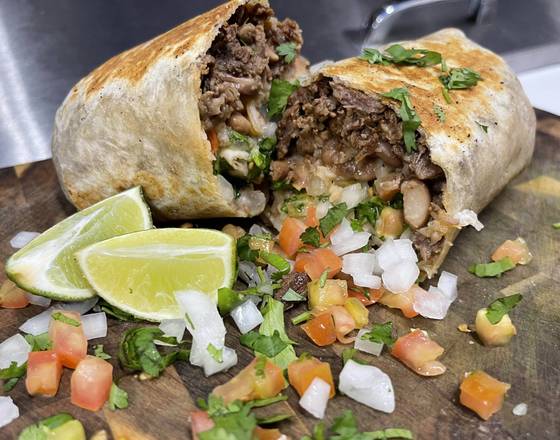 Order PICO BURRITO  food online from beans and limes store, Van Nuys on bringmethat.com