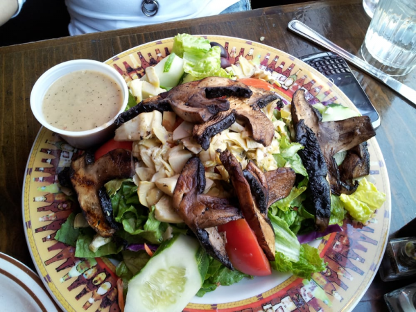 Order Grilled Portabello Mushroom Salad  food online from Galaxy Diner store, New York on bringmethat.com