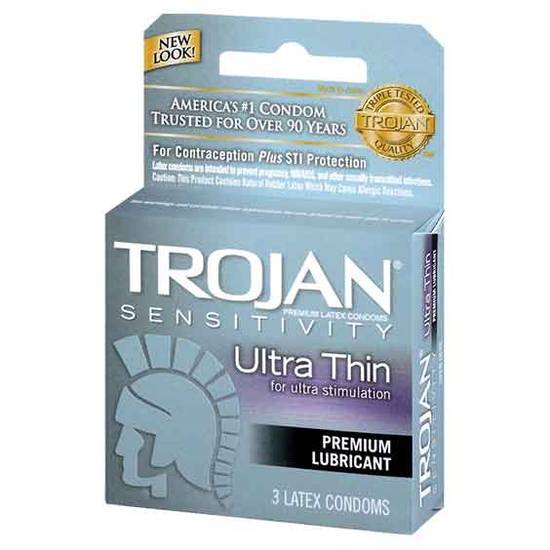 Order Trojan Ultra Thin Condoms food online from Pepack Sunoco store, Peapack on bringmethat.com