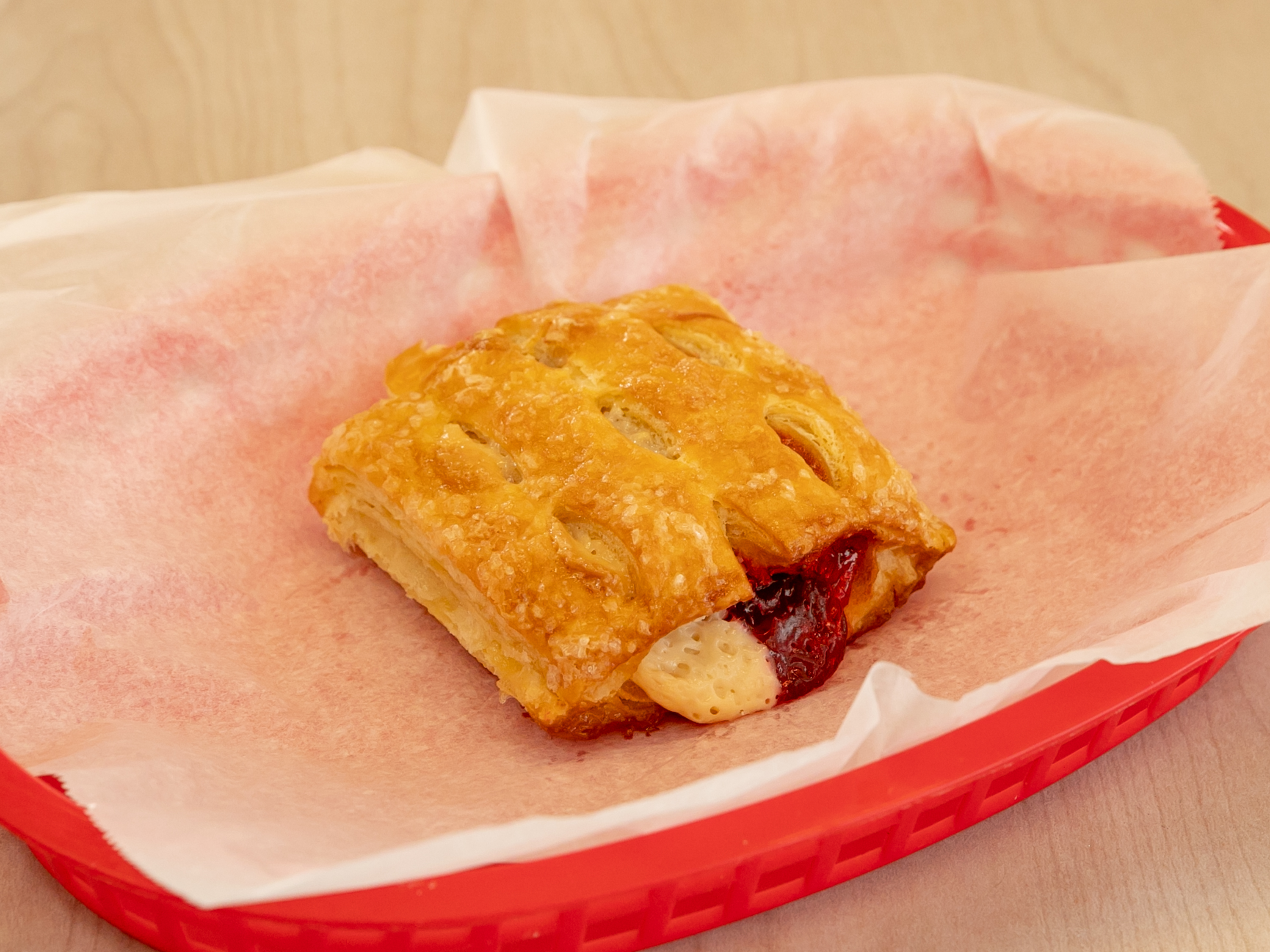 Order Strawberry Cheese Strudel food online from Heavenly Donuts store, San Diego on bringmethat.com