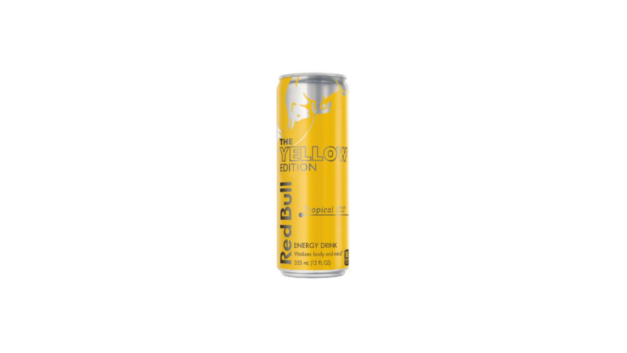Order Red Bull Yellow Edition, Tropical 12 oz food online from Rebel store, Antioch on bringmethat.com