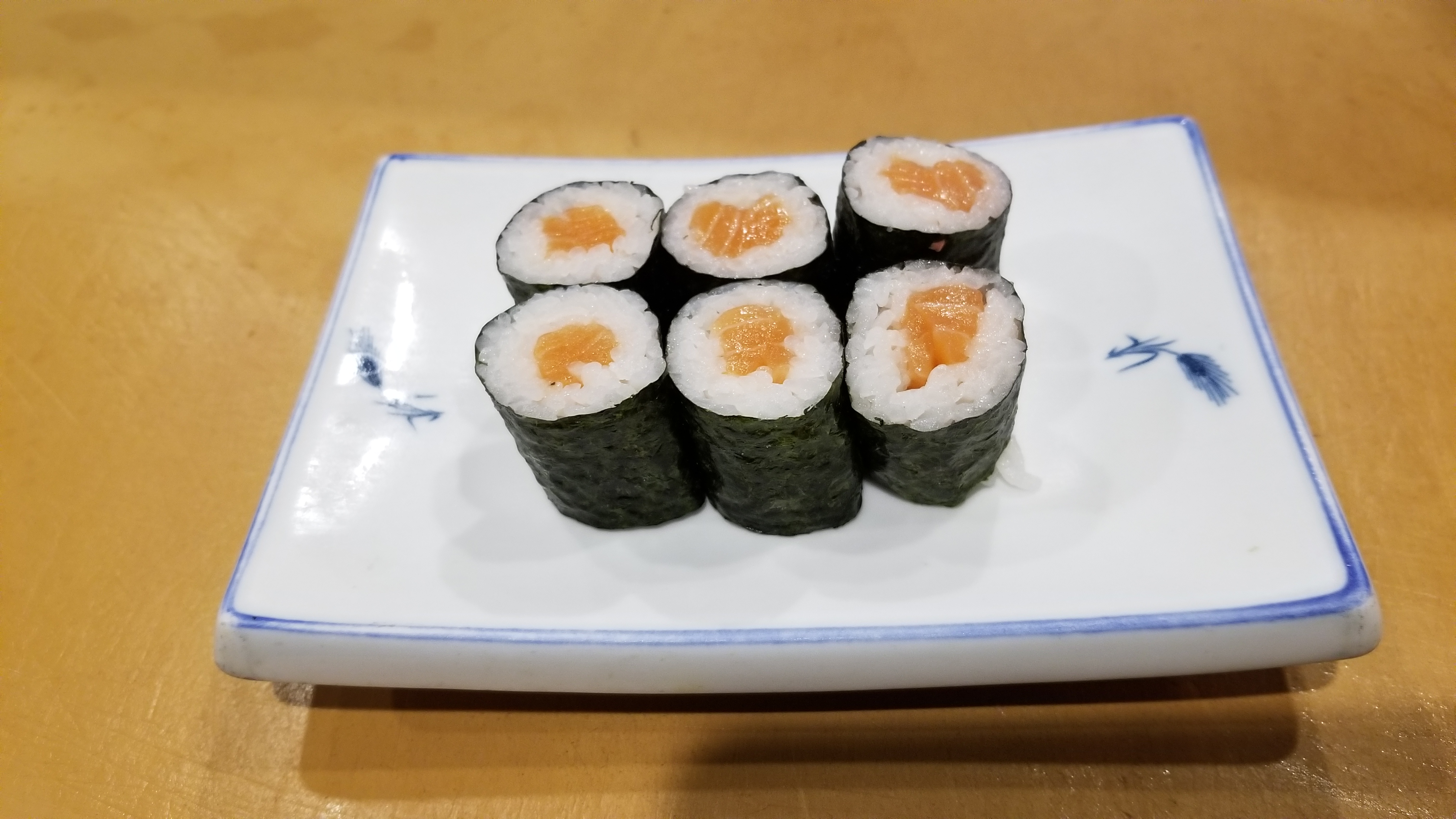 Order Salmon Cut Roll food online from Shogun Sushi store, Santa Clarita on bringmethat.com