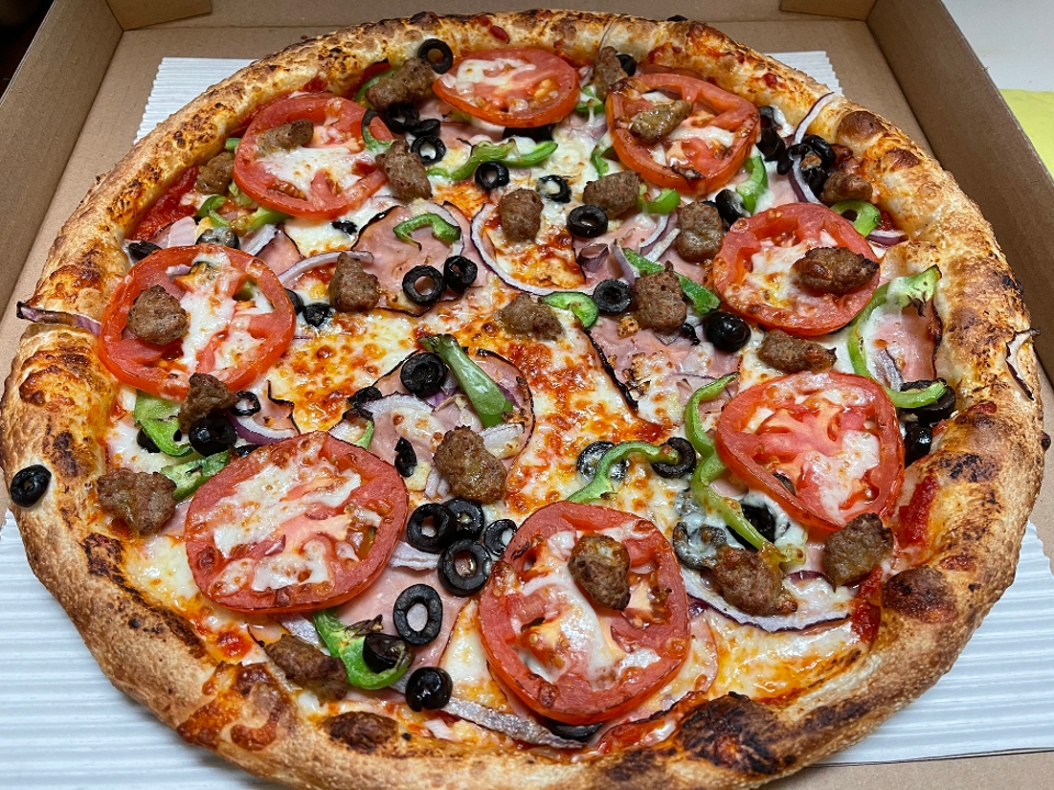 Order COMBO SPECIAL 10" food online from Bitcoin Pizza store, Seattle on bringmethat.com