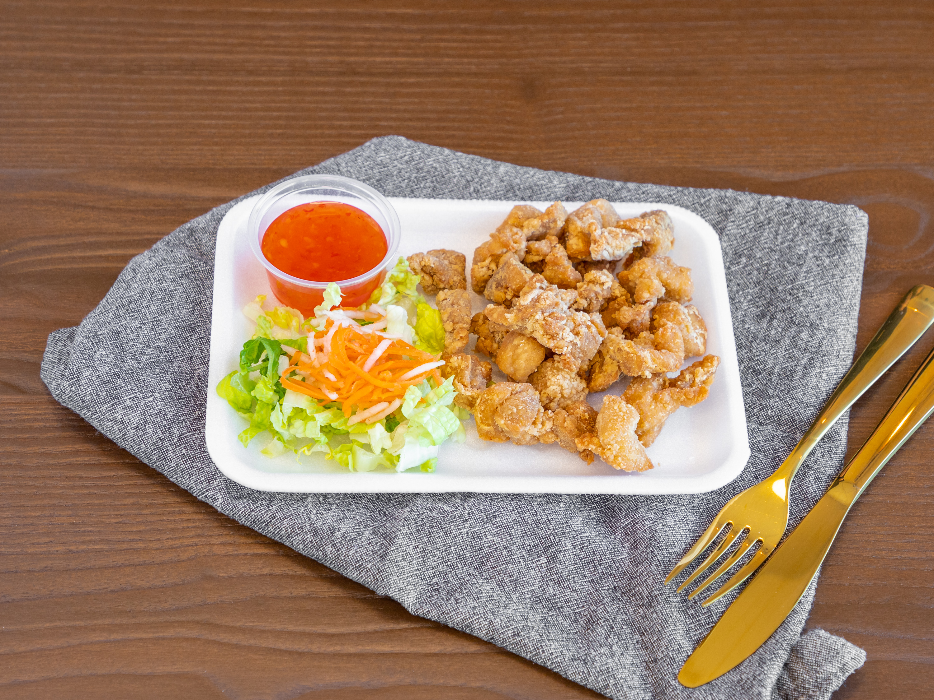Order Popcorn Chicken food online from Cafe Trang Bistro store, American Fork on bringmethat.com