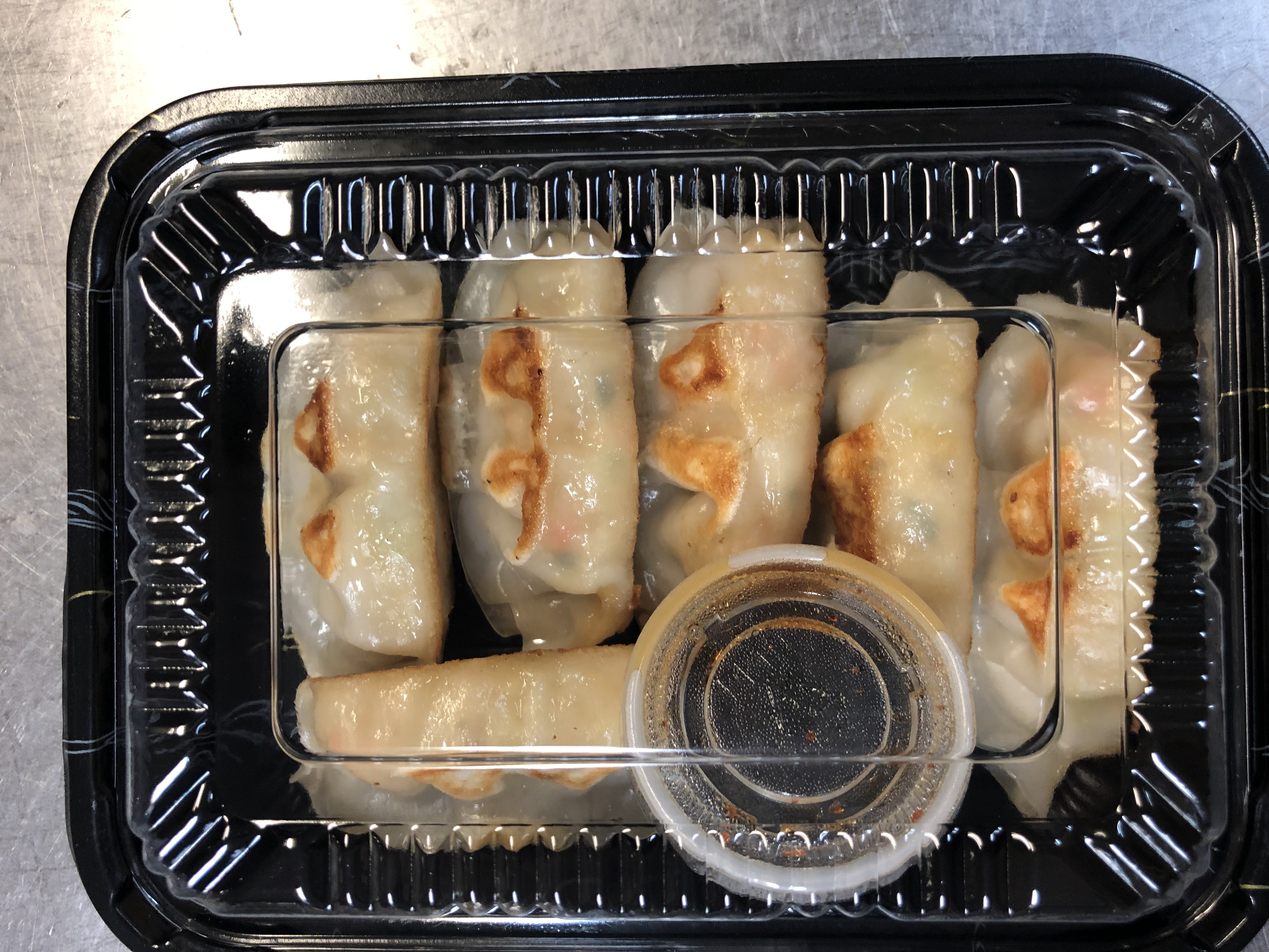 Order Vegetable Gyoza food online from Wasabi Bistro store, Boonton on bringmethat.com