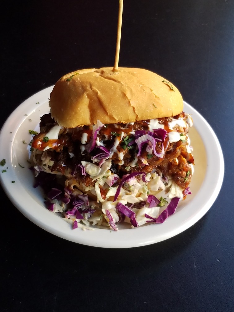 Order Bourbon Glazed Bbq Pulled Pork food online from The Smiling Moose store, Pittsburgh on bringmethat.com