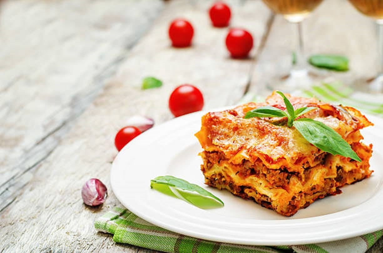 Order Lasagna Dinner - Dinners food online from Porto Fino Pizza store, Columbus on bringmethat.com