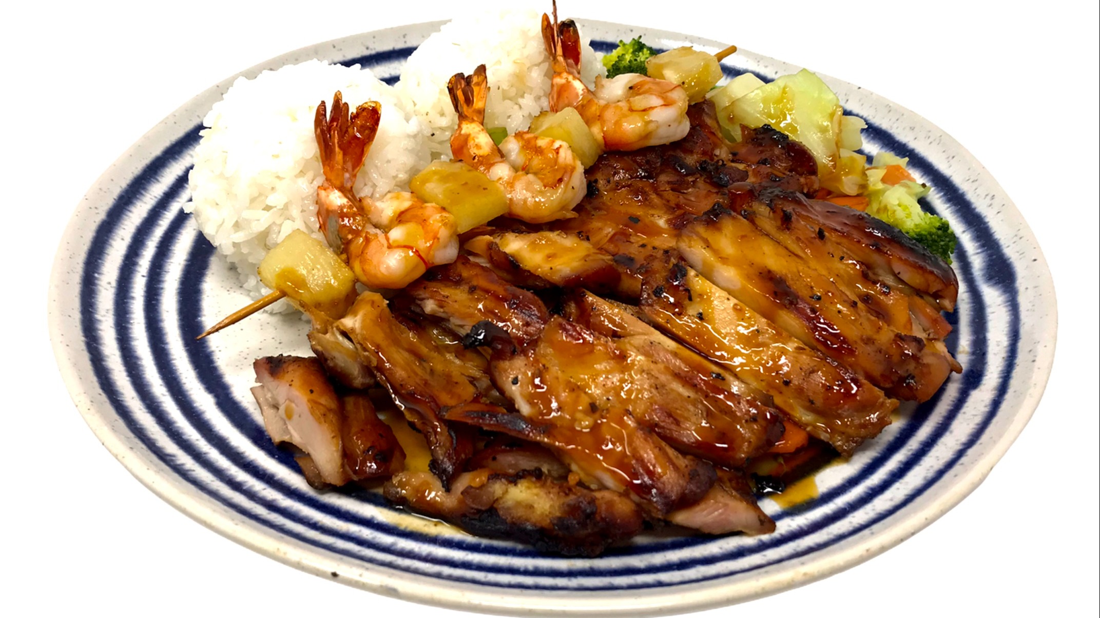 Order Shrimp and Chicken Teriyaki food online from Kokiyo Teriyaki #3 store, Hillsboro on bringmethat.com