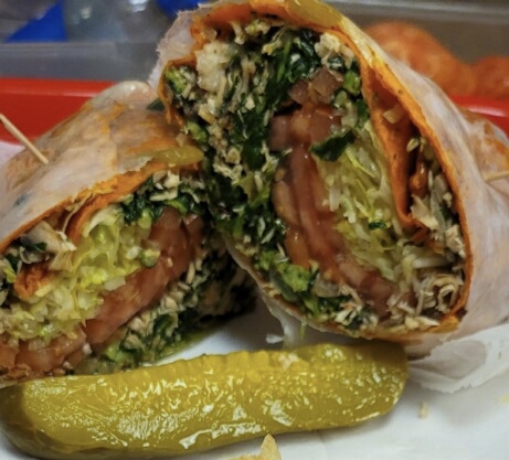 Order Chicken Veggie Wrap food online from Dolce carini pizza store, Philadelphia on bringmethat.com