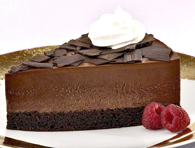 Order Belgium Chocolate Mousse Cake food online from Rock wrap & roll store, Chicago on bringmethat.com