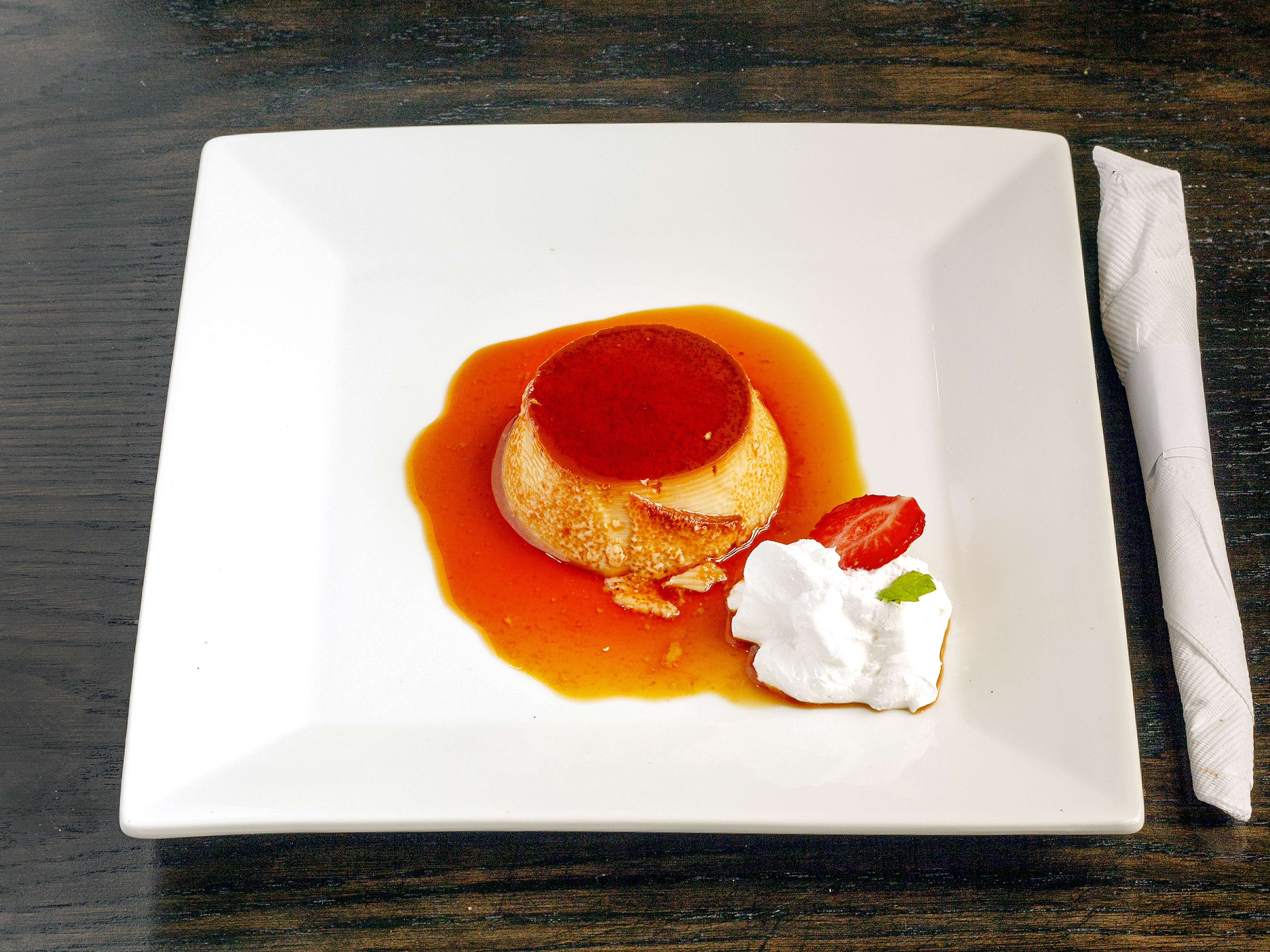 Order Mexican Flan food online from La Terraza Mexican Grill store, Columbia on bringmethat.com