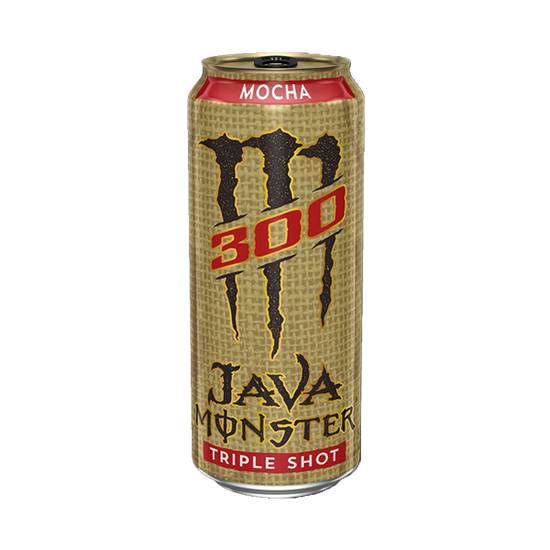 Order Monster Java 300 Mocha 15oz food online from Caseys Carry Out Pizza store, Cedar Rapids on bringmethat.com