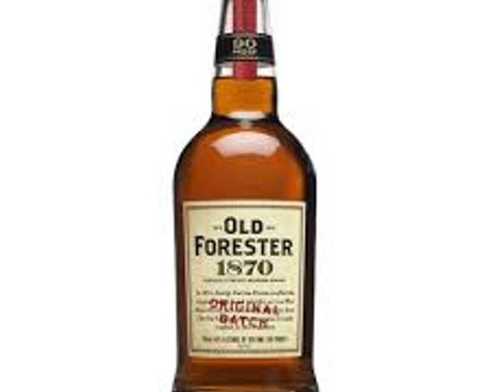 Order Old Forester 1870 Original Batch Bourbon 750 ml 43% food online from Pacific Liquor Market store, Bell Gardens on bringmethat.com
