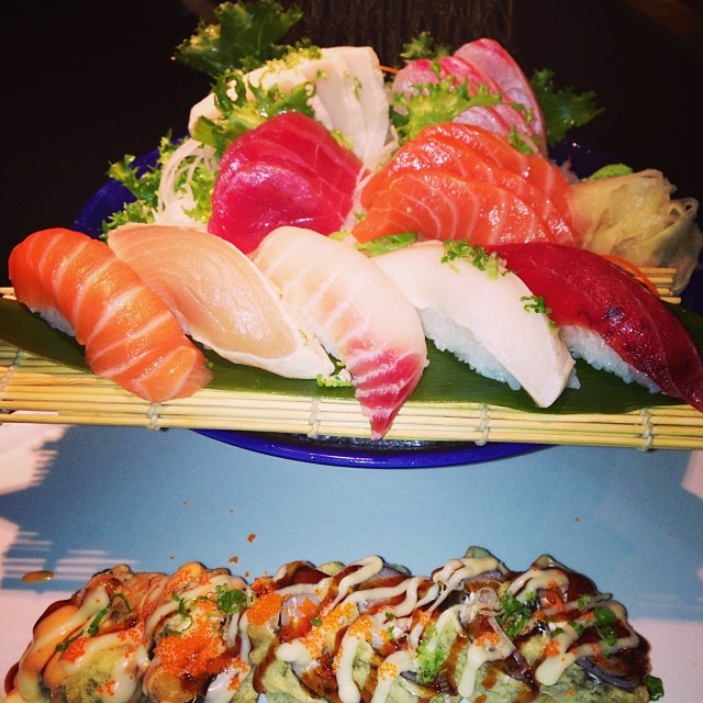 Order Sushi and Sashimi Combo food online from Ginban Sushi store, Phoenix on bringmethat.com