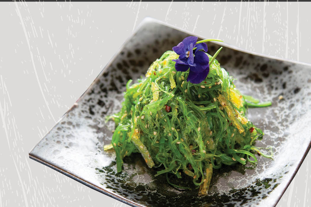 Order Seaweed Salad food online from Kumo Sushi Hibachi & Lounge store, Bay Shore on bringmethat.com