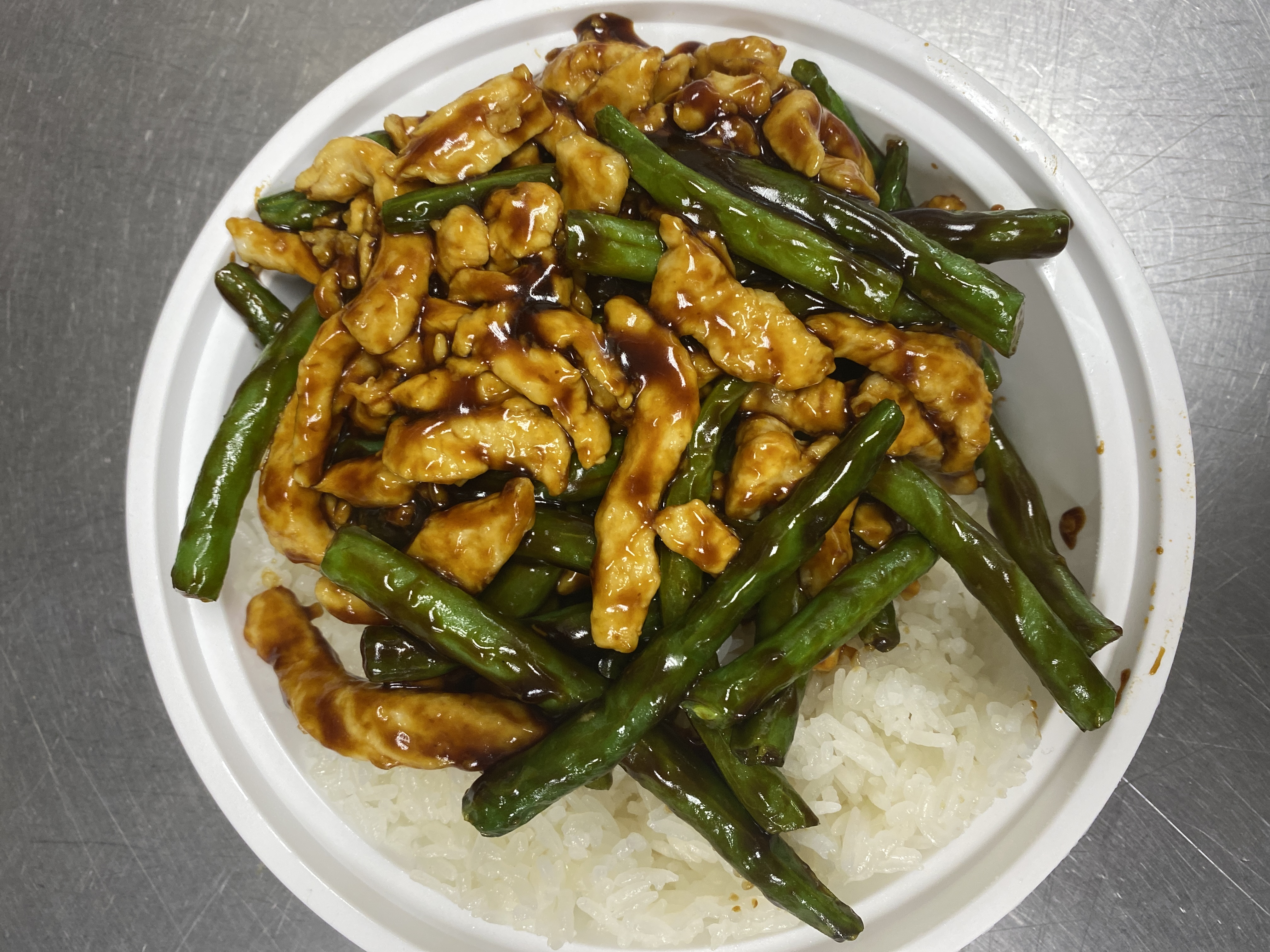 Order L35. String Bean Lunch Special food online from Fortune East store, Garden City Park on bringmethat.com