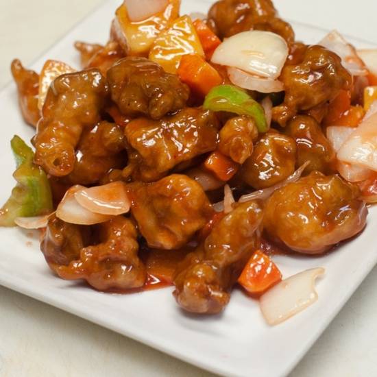 Order Sweet and Sour Pork food online from Go china store, Pasadena on bringmethat.com