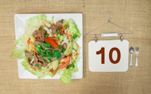 Order 10. Beef Salad food online from Golden Thai Kitchen store, Phoenix on bringmethat.com