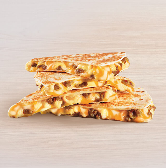 Order Breakfast Quesadilla Sausage food online from Taco Bell store, Fort Worth on bringmethat.com