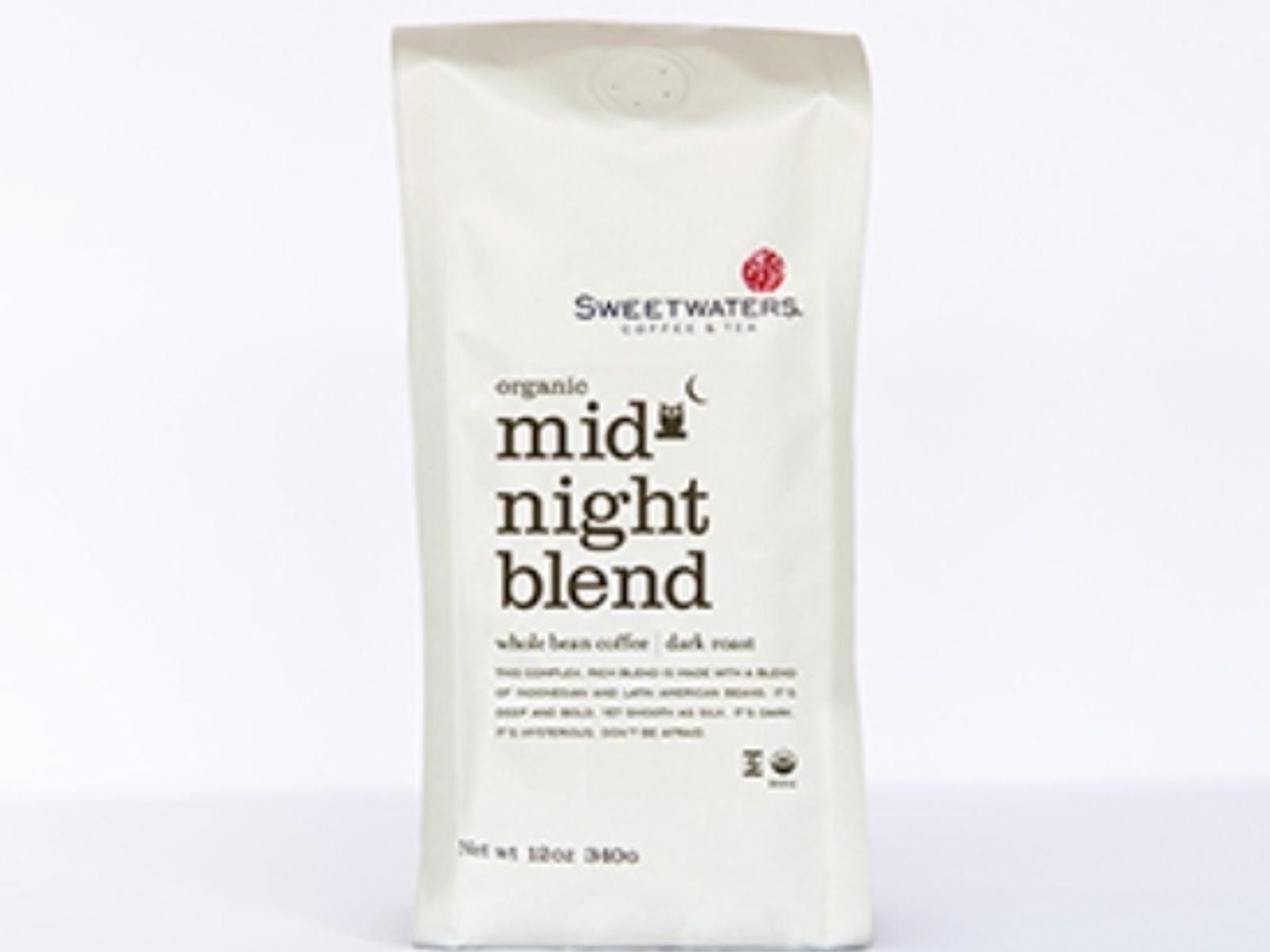 Order Organic Fair Trade Midnight Blend - 12oz Bag food online from Sweetwaters Coffee & Tea store, Shelby Charter Township on bringmethat.com