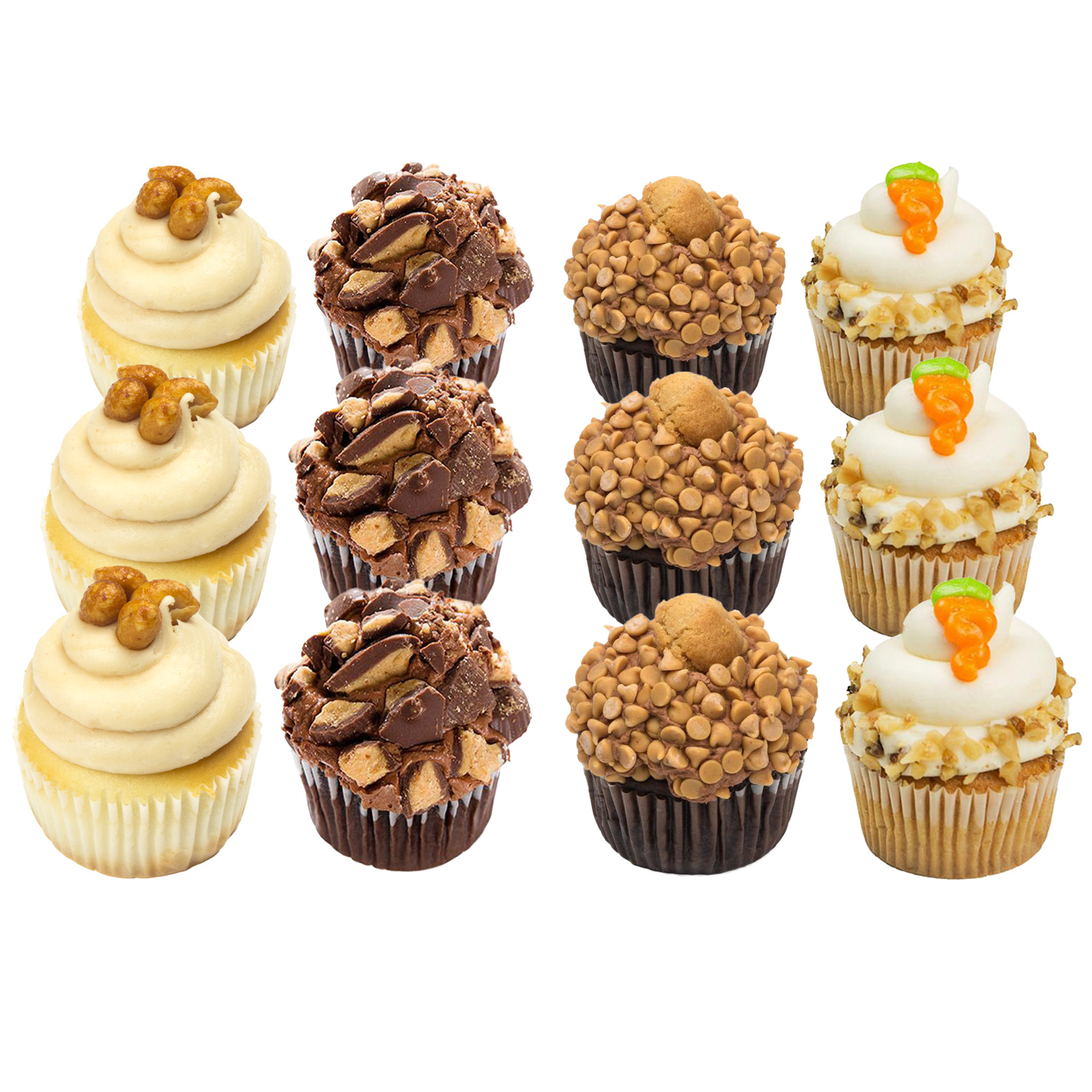Order Nut Lovers Pack food online from House Of Cupcakes store, East Brunswick on bringmethat.com