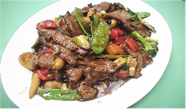 Order Hunan Beef food online from Cafe Panda Garden store, Houston on bringmethat.com