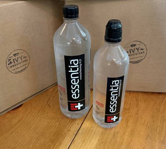 Order Essentia Water, 1L food online from Ivy Provisions store, Charlottesville on bringmethat.com