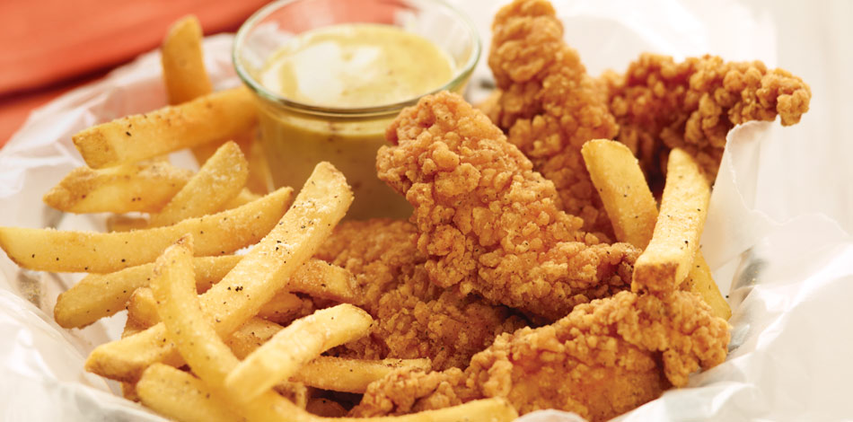 Order Kid's Chicken Strips and Fries food online from Pedone Pizza store, Hermosa Beach on bringmethat.com