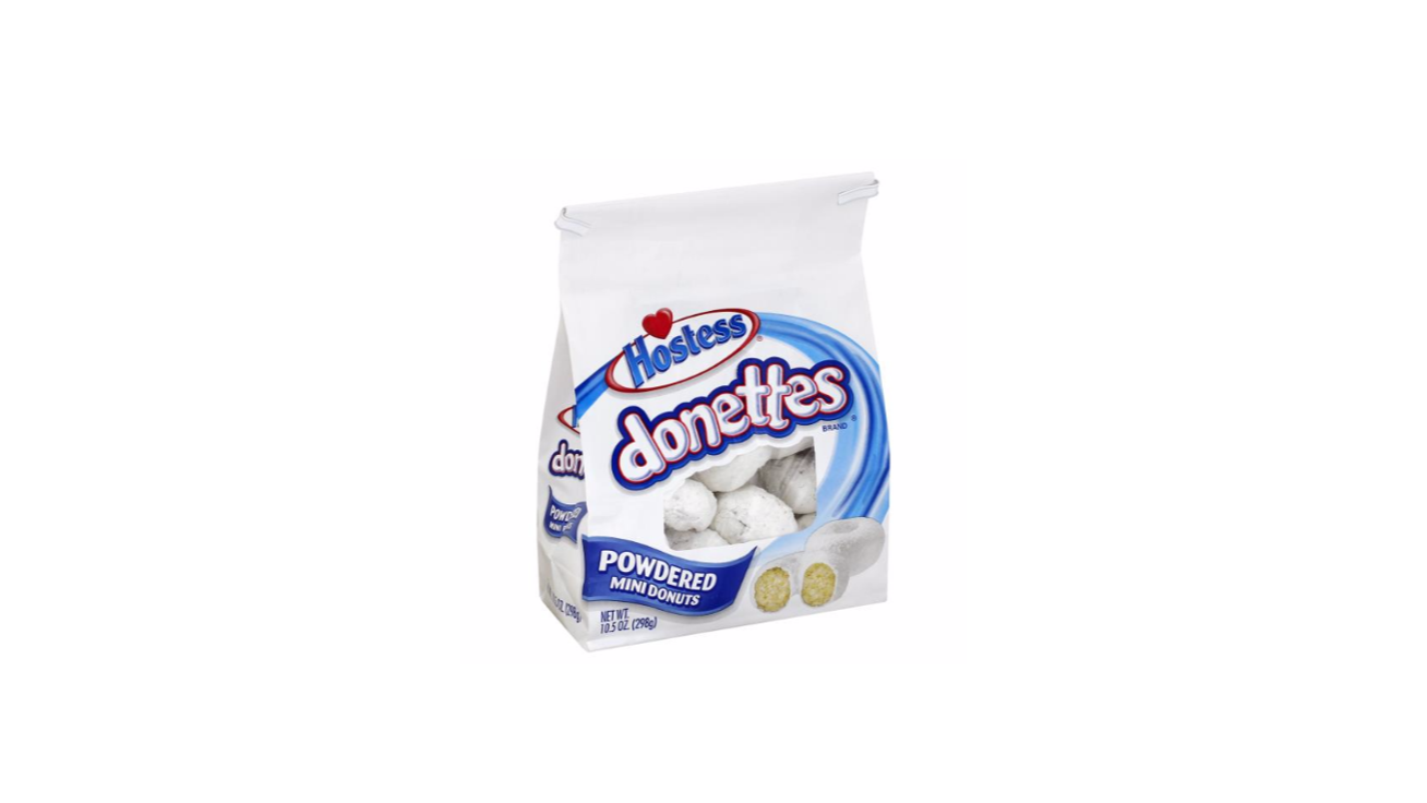 Order Hostess Donettes Powdered Bag 10.5 oz food online from Rebel store, Antioch on bringmethat.com