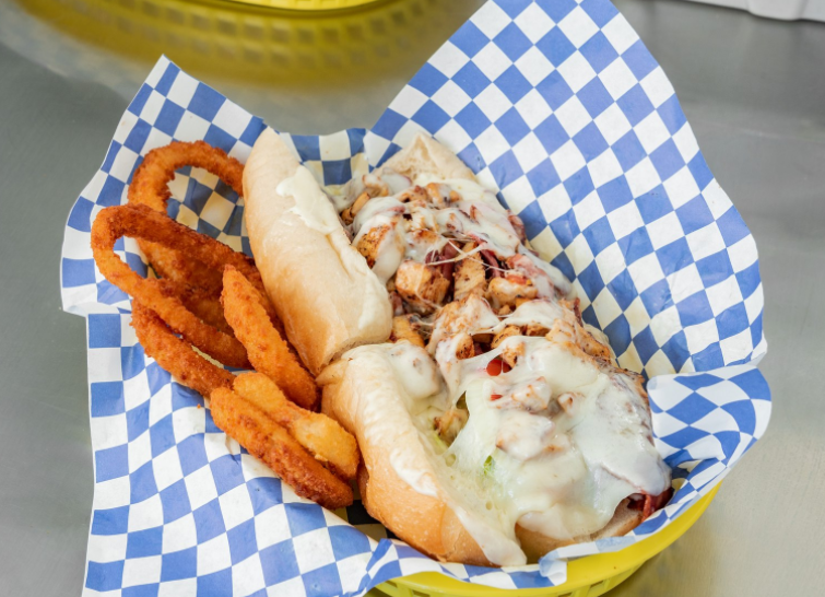 Order Texas Hoagie  food online from Mix Grill and Wings store, Charlotte on bringmethat.com