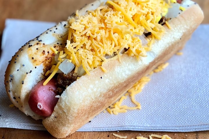 Order Coney Cheese Dog food online from Devil Dawgs store, Chicago on bringmethat.com