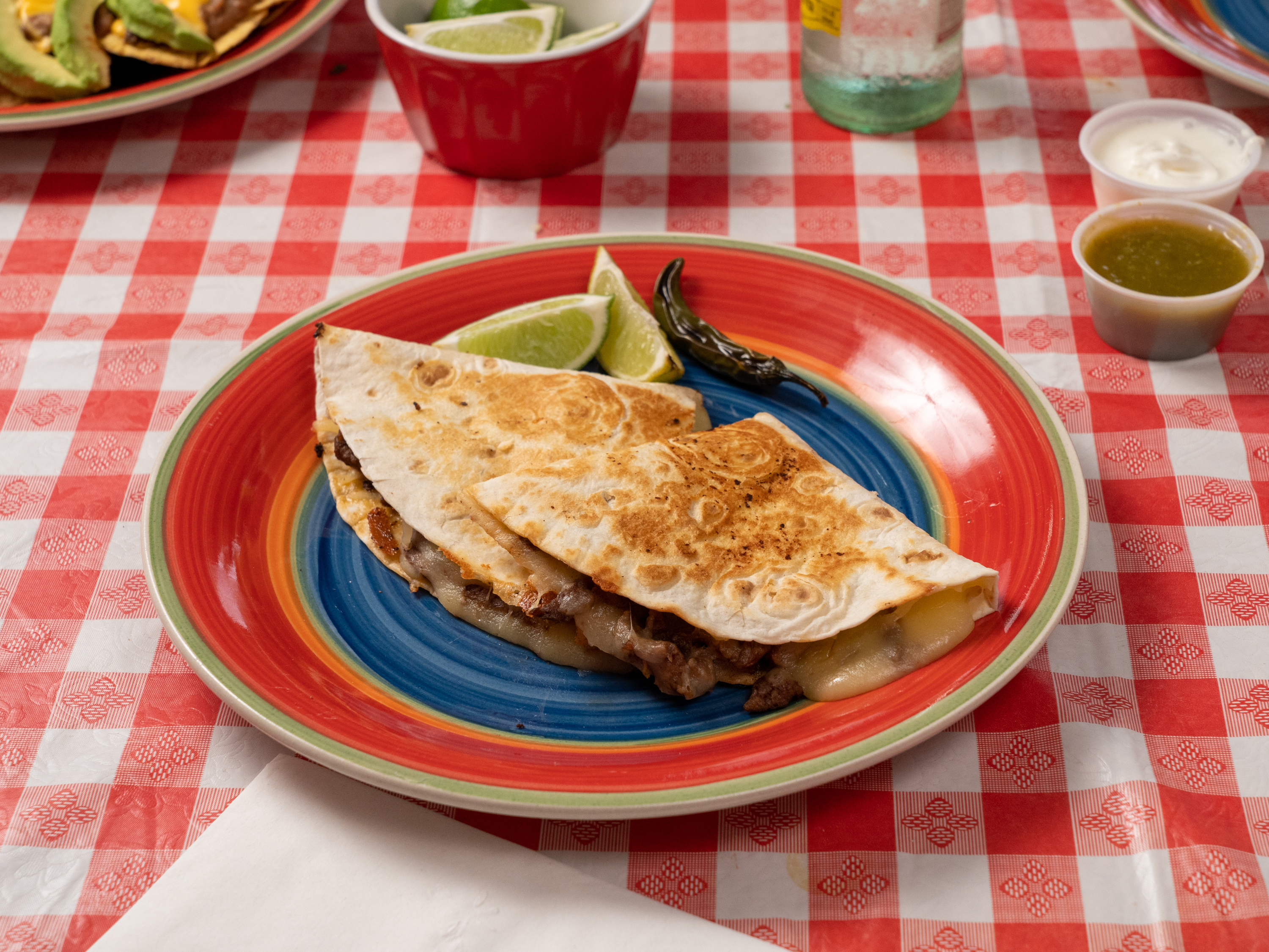 Order  Quesadilla food online from Gordos mini tacos store, San Antonio on bringmethat.com