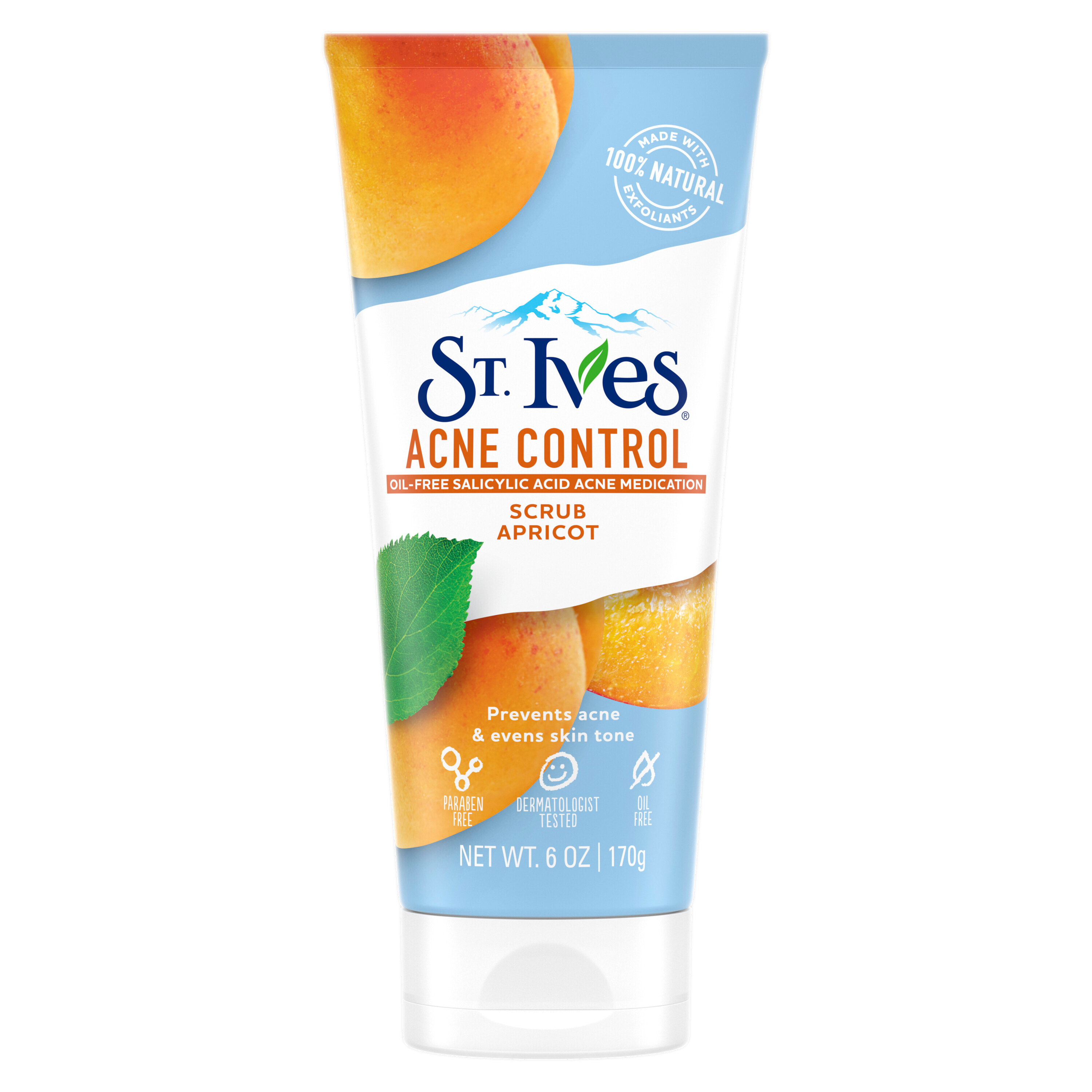 Order St. Ives Acne Control, Apricot Scrub - 6 oz food online from Bartell store, Edmonds on bringmethat.com