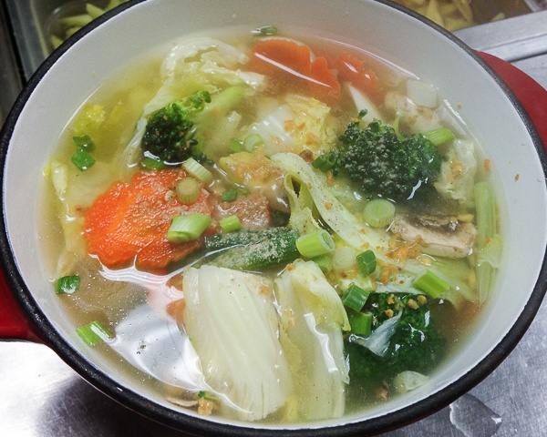 Order Vegetable Soup food online from Issara Thai Cuisine store, Huntington Beach on bringmethat.com