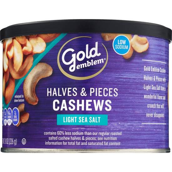 Order Gold Emblem Cashew Halves and Pieces Lightly Salted food online from CVS store, LA QUINTA on bringmethat.com