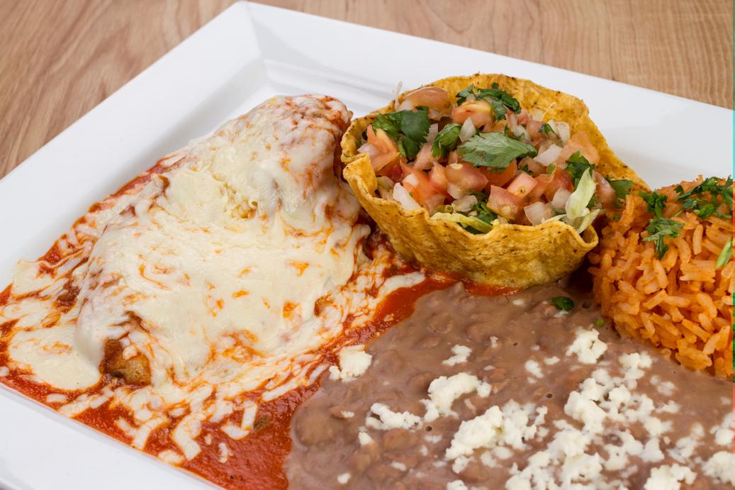 Order Chile Relleno Platte food online from Taqueria Mexico store, Hoover on bringmethat.com