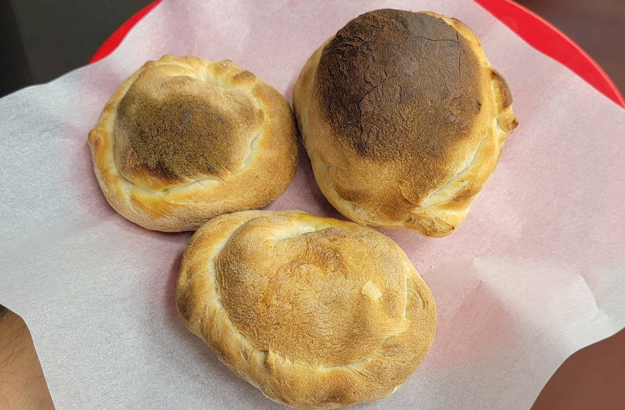 Order Small Calzones - serves 1 food online from Community Grounds store, Columbus on bringmethat.com