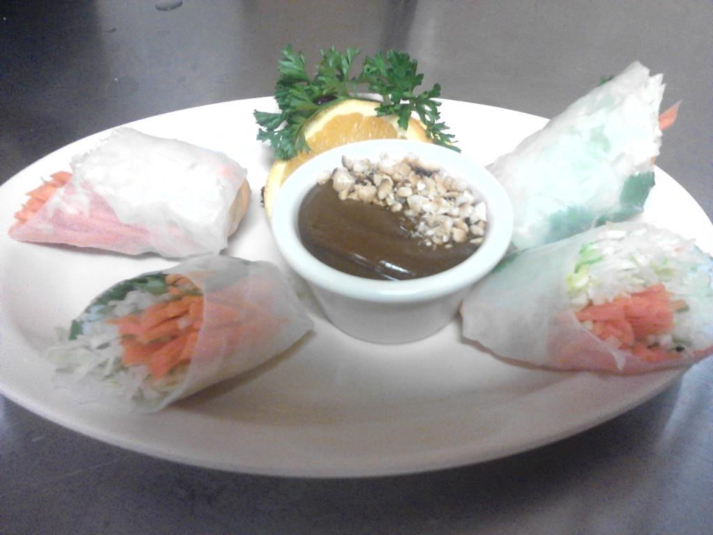 Order Spring Rolls(4)  food online from Sasi's Thai store, Brownsville on bringmethat.com