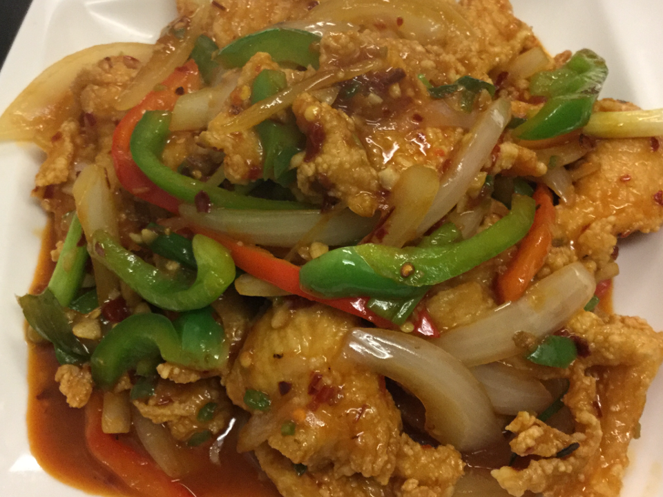 Order (D) S. Cr.  Chicken food online from Khao Hom Thai & Pho store, Billerica on bringmethat.com